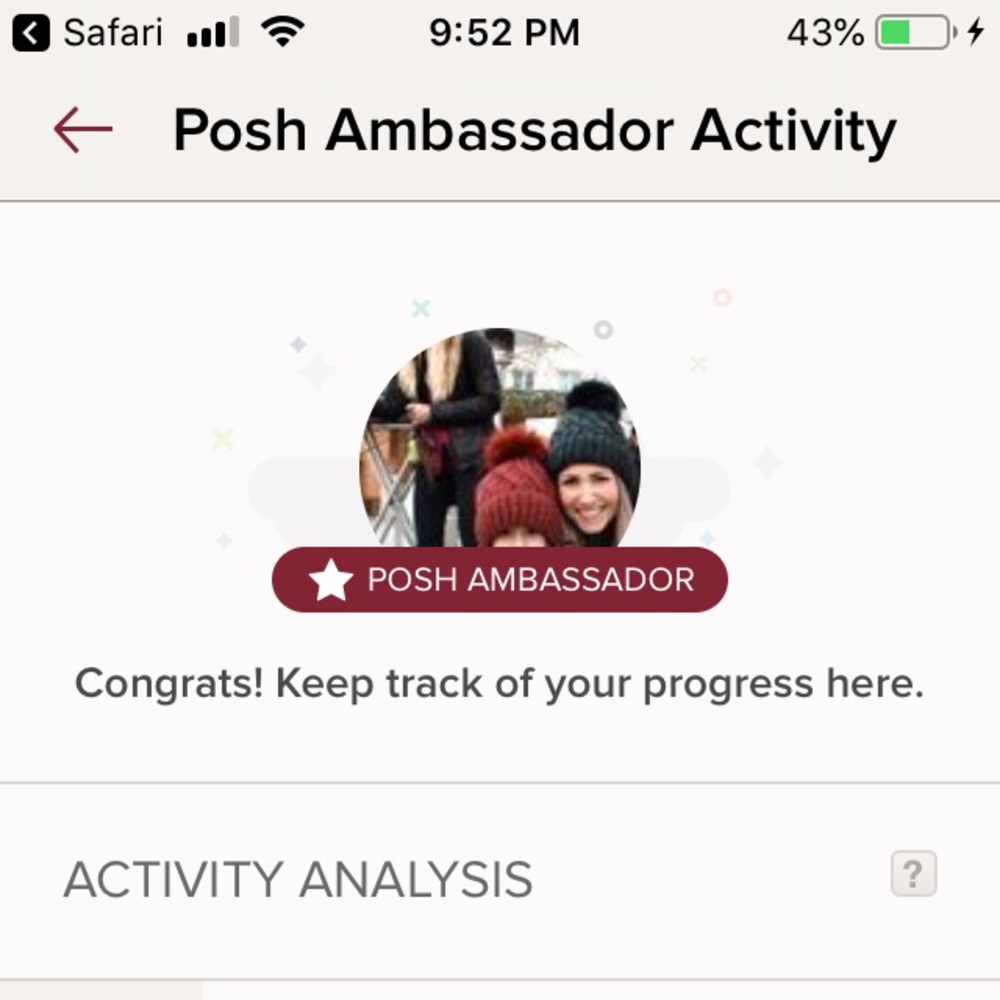 POSH AMBASSADOR 🥰🤗👏🏻❤️🎊🥳
